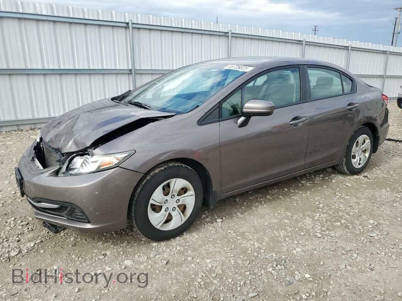 Фотография 19XFB2F55EE046344 - HONDA CIVIC 2014