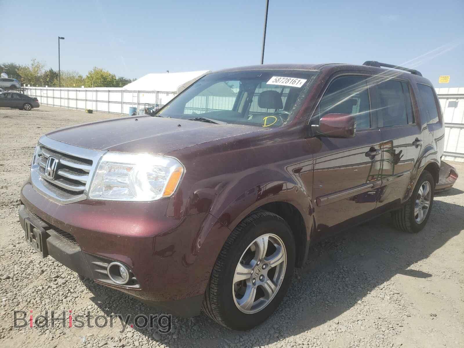 2013 HONDA PILOT - VIN: 5FNYF4H56DB072787 - Фото 2