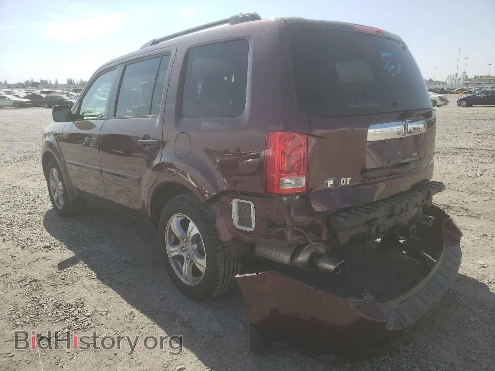 2013 HONDA PILOT - VIN: 5FNYF4H56DB072787 - Фото 3