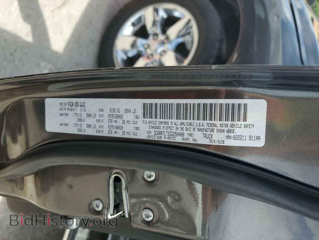 2016 RAM 1500 - VIN: 3C6RR7LT2GG250400 - Photo 13