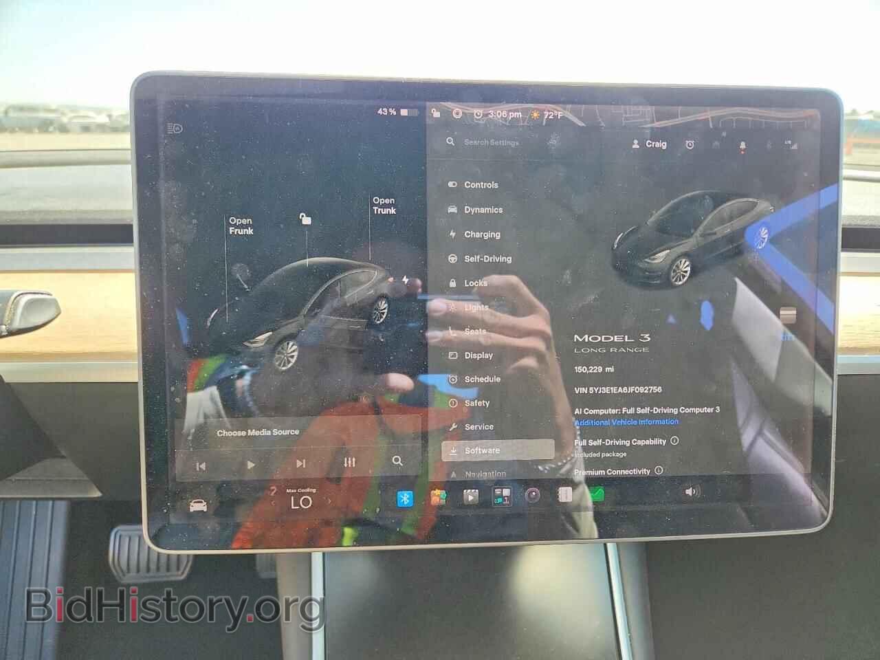 2018 TESLA MODEL 3 - VIN: 5YJ3E1EA6JF092756 - Photo 9