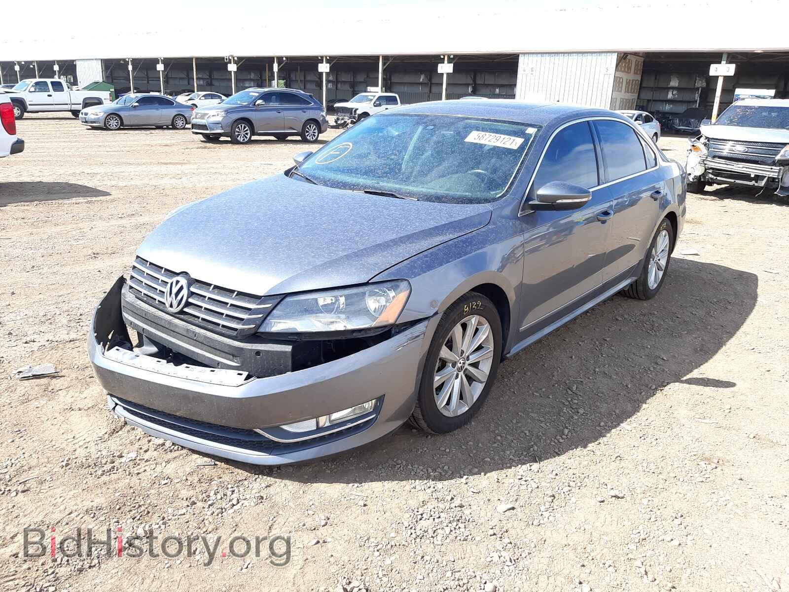 2012 VOLKSWAGEN PASSAT - VIN: 1VWCP7A37CC043437 - Фото 2