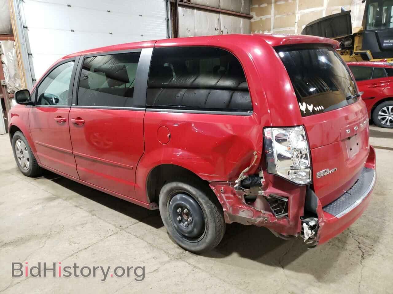 2013 DODGE CARAVAN - VIN: 2C4RDGBG1DR623542 - Фото 2