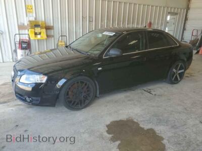 2007 Audi A4 2.0T Quattro, черный — VIN WAUDF78E47A062995, Copart