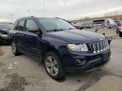 2012 Jeep COMPASS Compass SP, синий — VIN 1C4NJCBB6CD606189, Copart