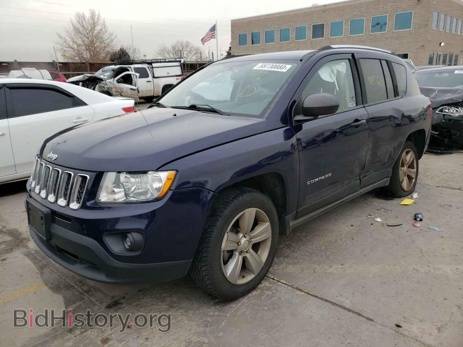 2012 JEEP COMPASS - VIN: 1C4NJCBB6CD606189 - Фото 2