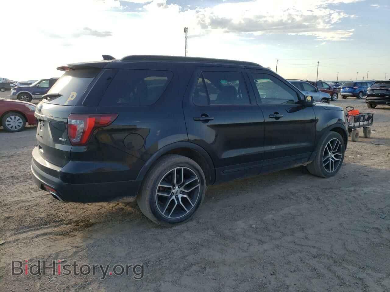 2016 FORD EXPLORER - VIN: 1FM5K8GT9GGA34319 - Фото 3