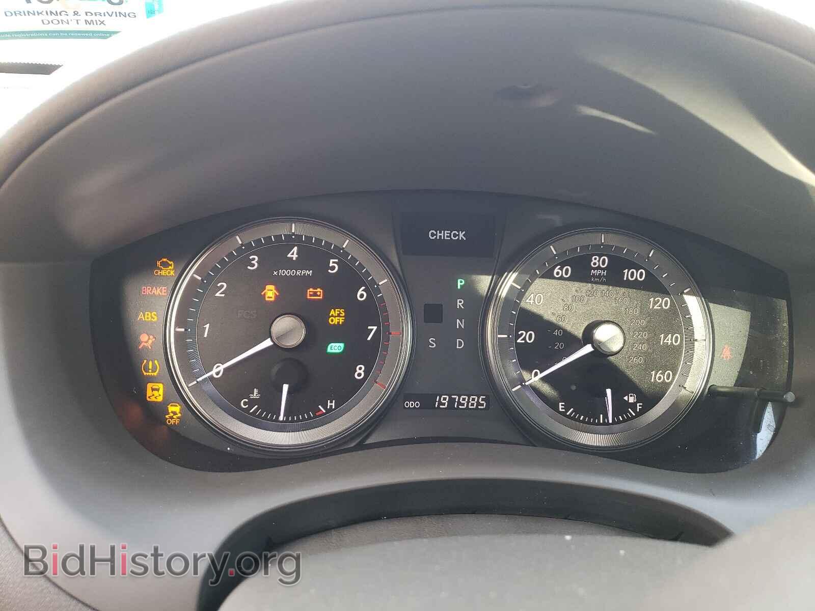 2010 LEXUS ES350 - VIN: JTHBK1EG2A2358963 - Фото 8