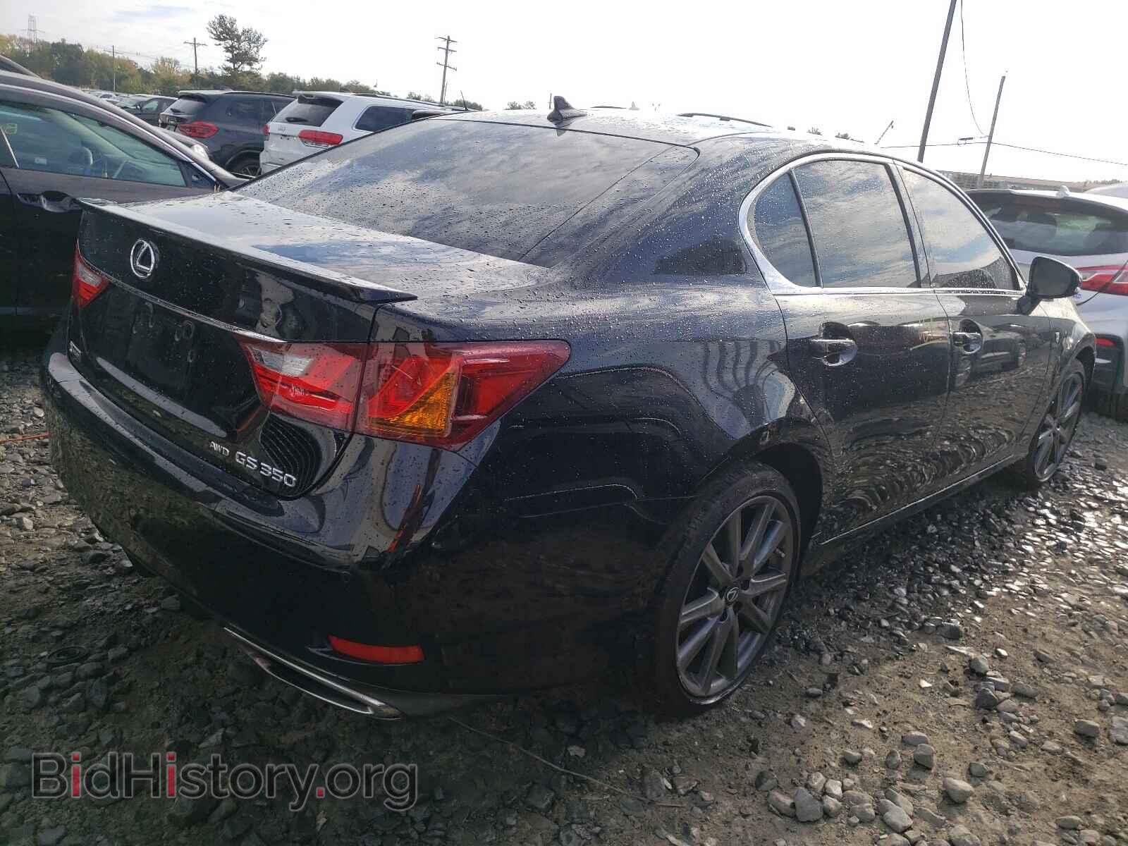 2013 LEXUS GS350 - VIN: JTHCE1BL7D5002623 - Фото 4