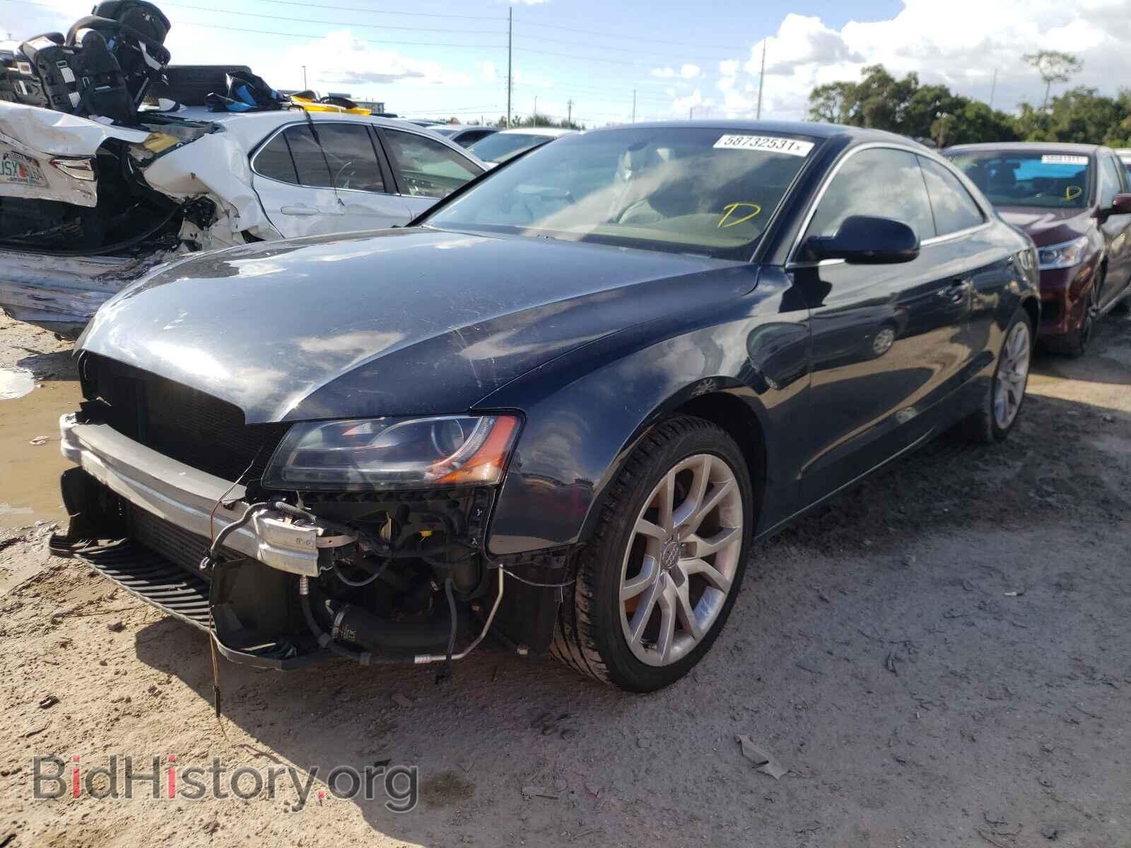 2012 AUDI A5 - VIN: WAULFAFR7CA016702 - Фото 2