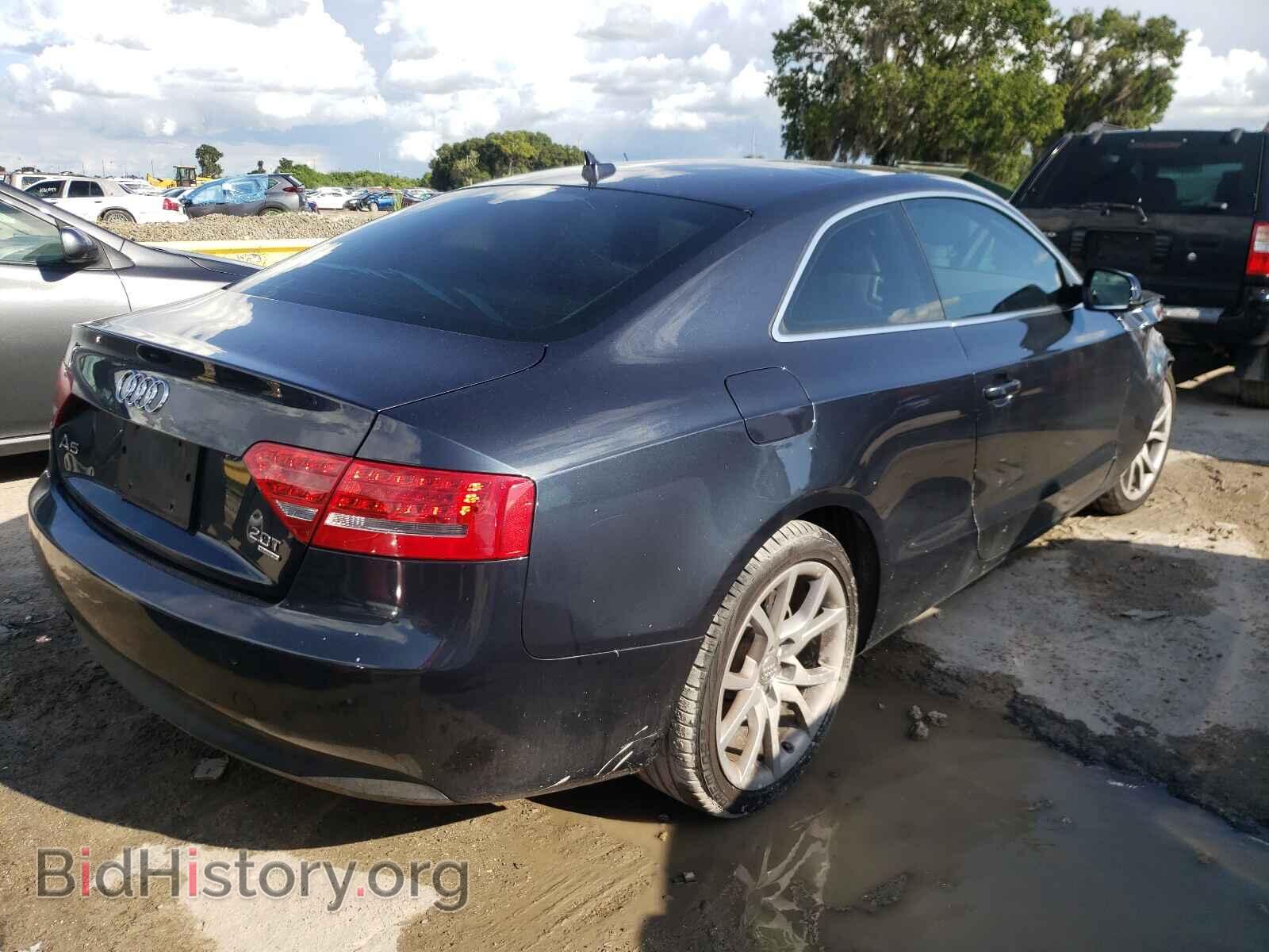 2012 AUDI A5 - VIN: WAULFAFR7CA016702 - Фото 4