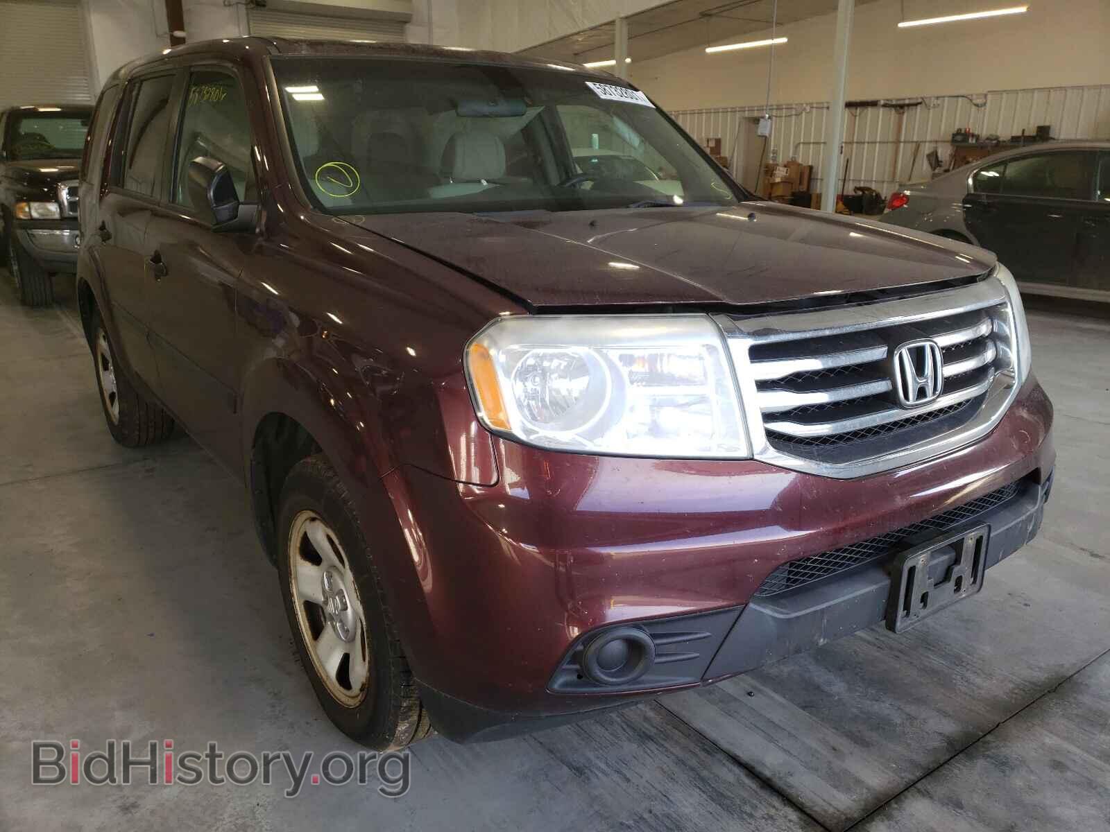 Фотография 5FNYF4H28CB031288 - HONDA PILOT 2012