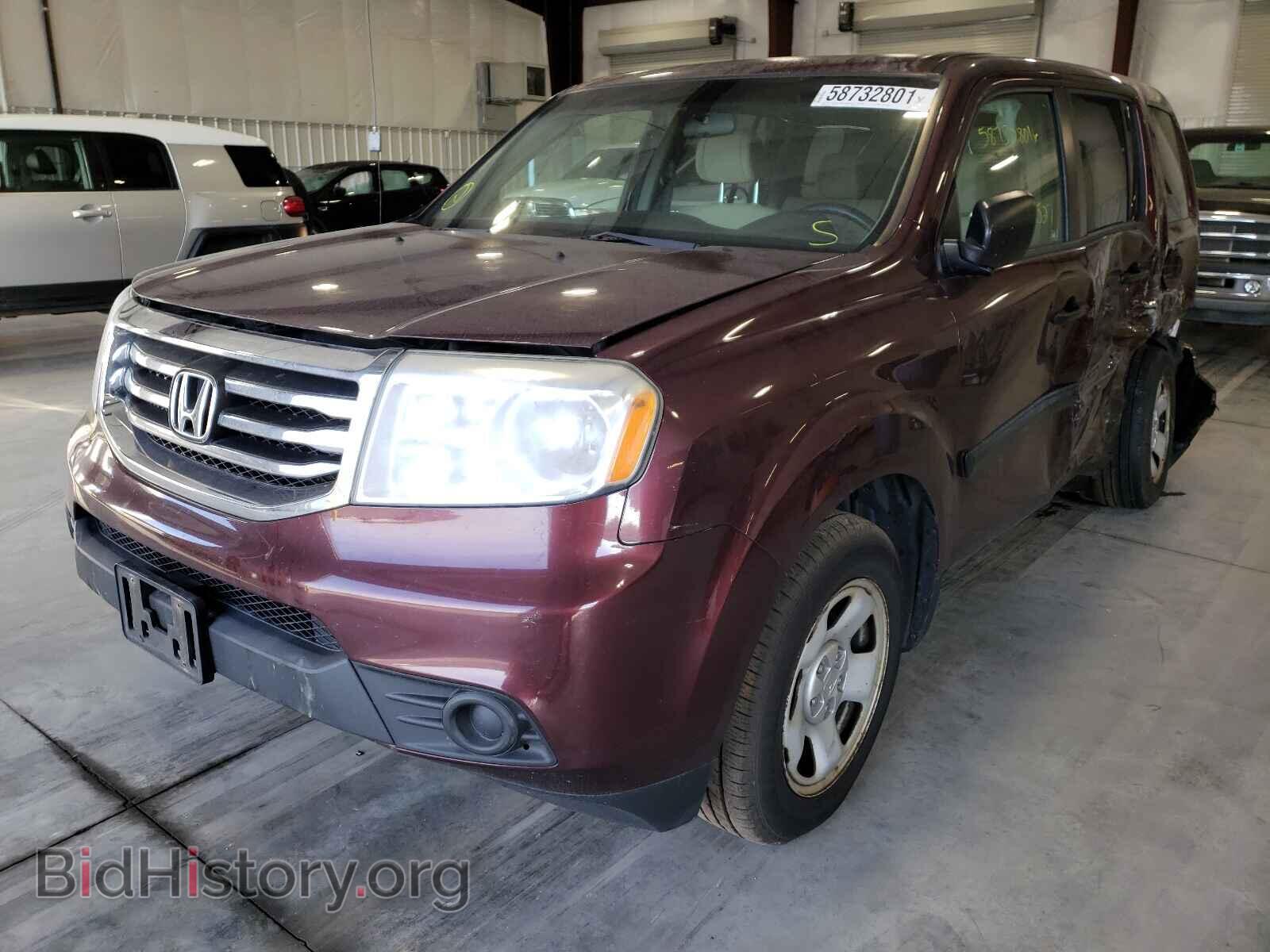2012 HONDA PILOT - VIN: 5FNYF4H28CB031288 - Фото 2