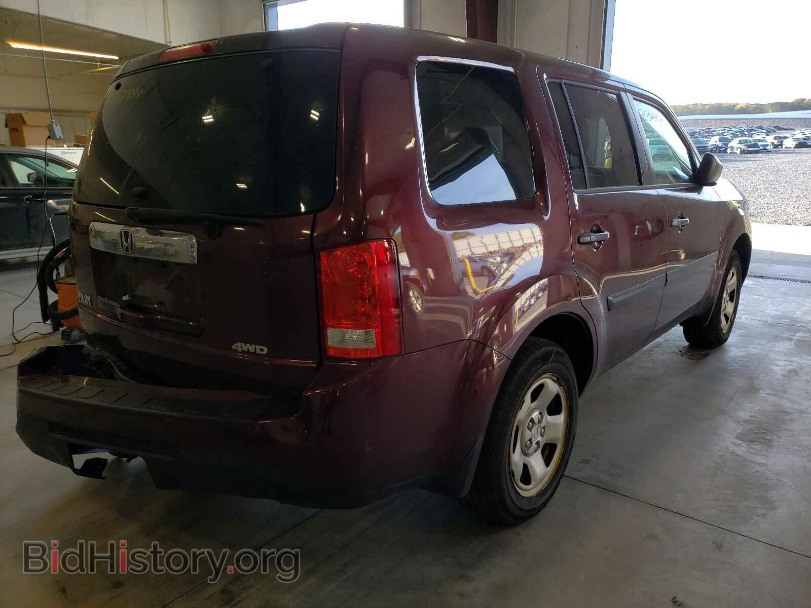 2012 HONDA PILOT - VIN: 5FNYF4H28CB031288 - Фото 4