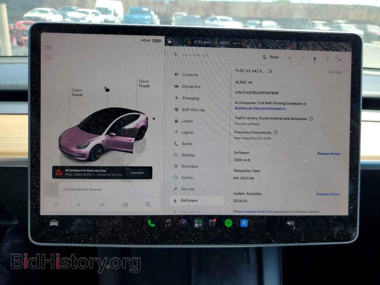 2023 TESLA MODEL 3 - VIN: 5YJ3E1EA3PF687668 - Photo 9