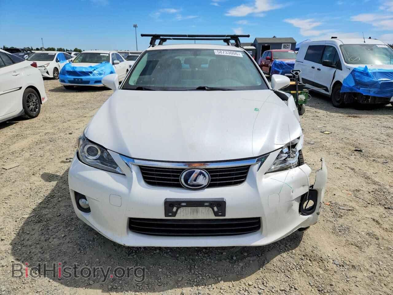 2012 LEXUS CT 200 - VIN: JTHKD5BH3C2083587 - Фото 5