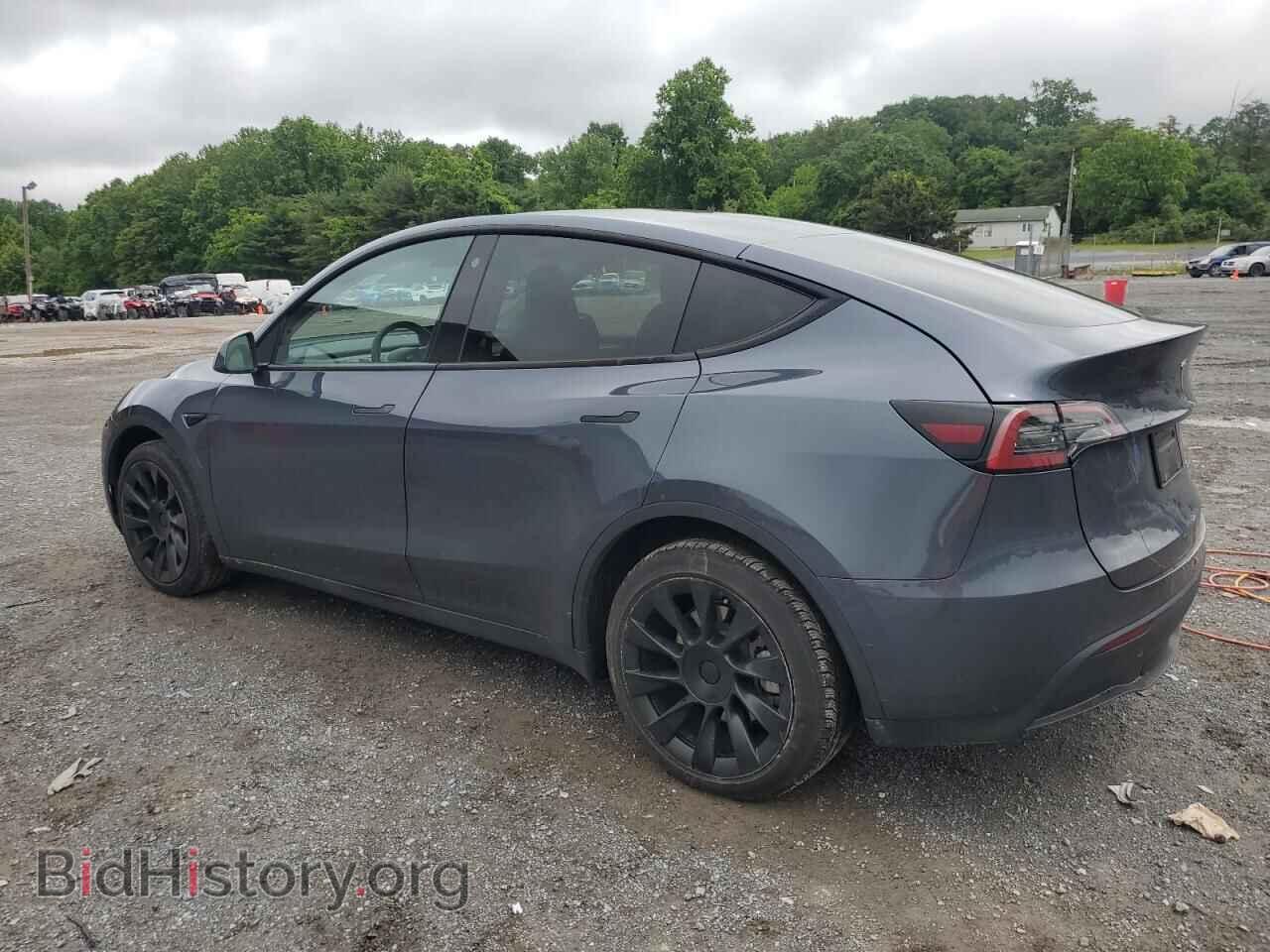 2022 TESLA MODEL Y - VIN: 7SAYGDEE2NA021404 - Фото 2