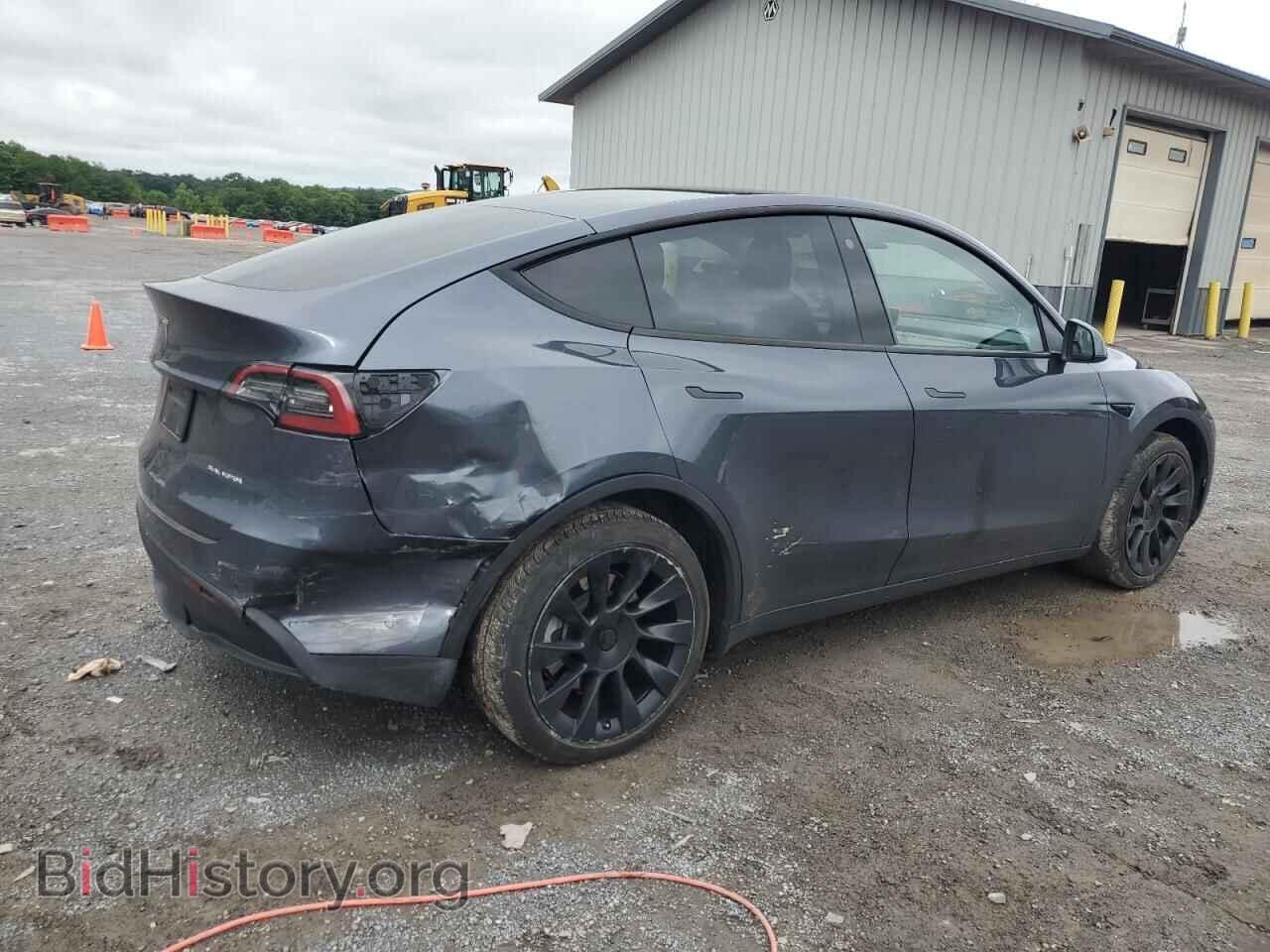 2022 TESLA MODEL Y - VIN: 7SAYGDEE2NA021404 - Фото 3