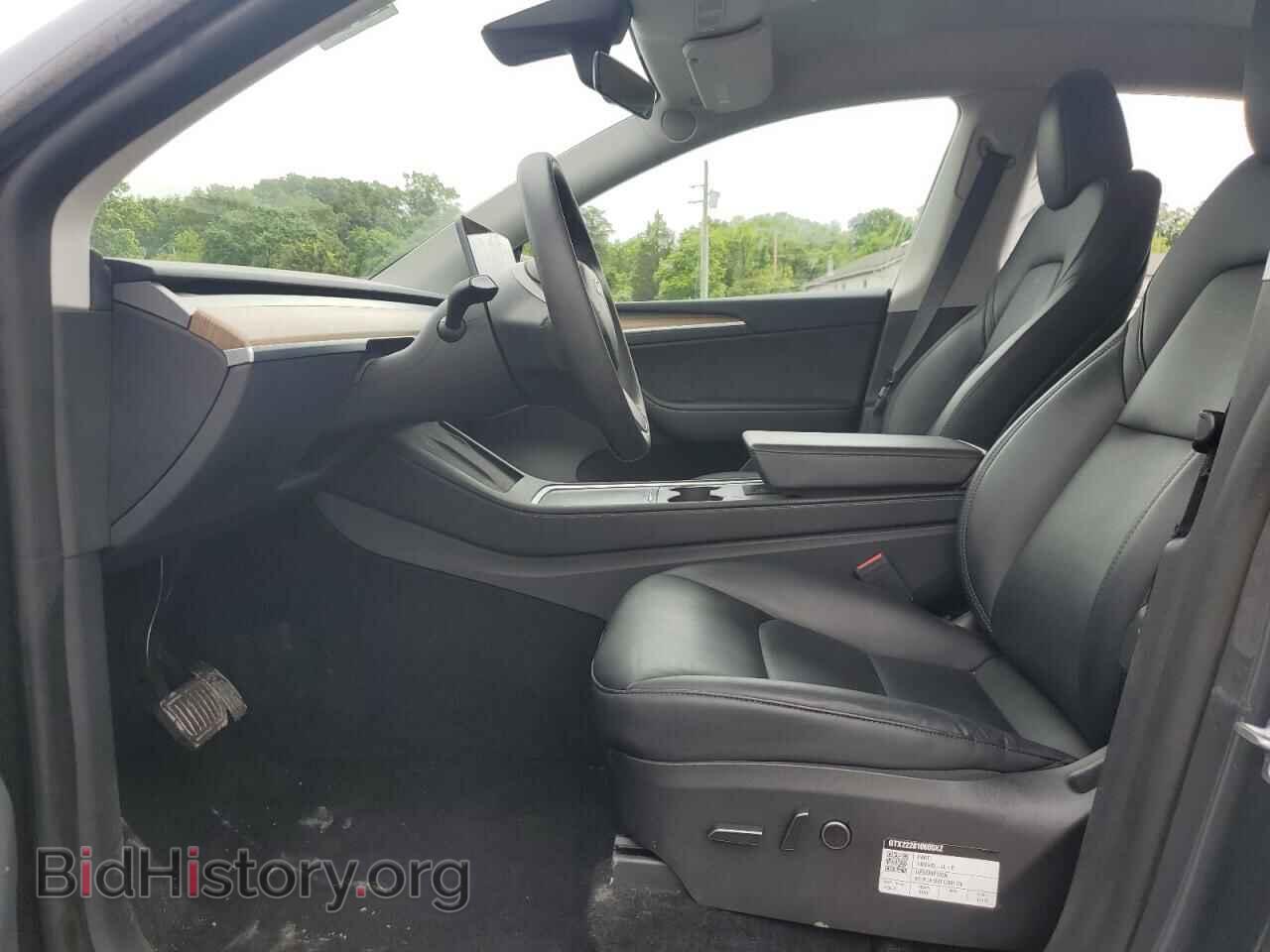 2022 TESLA MODEL Y - VIN: 7SAYGDEE2NA021404 - Фото 7
