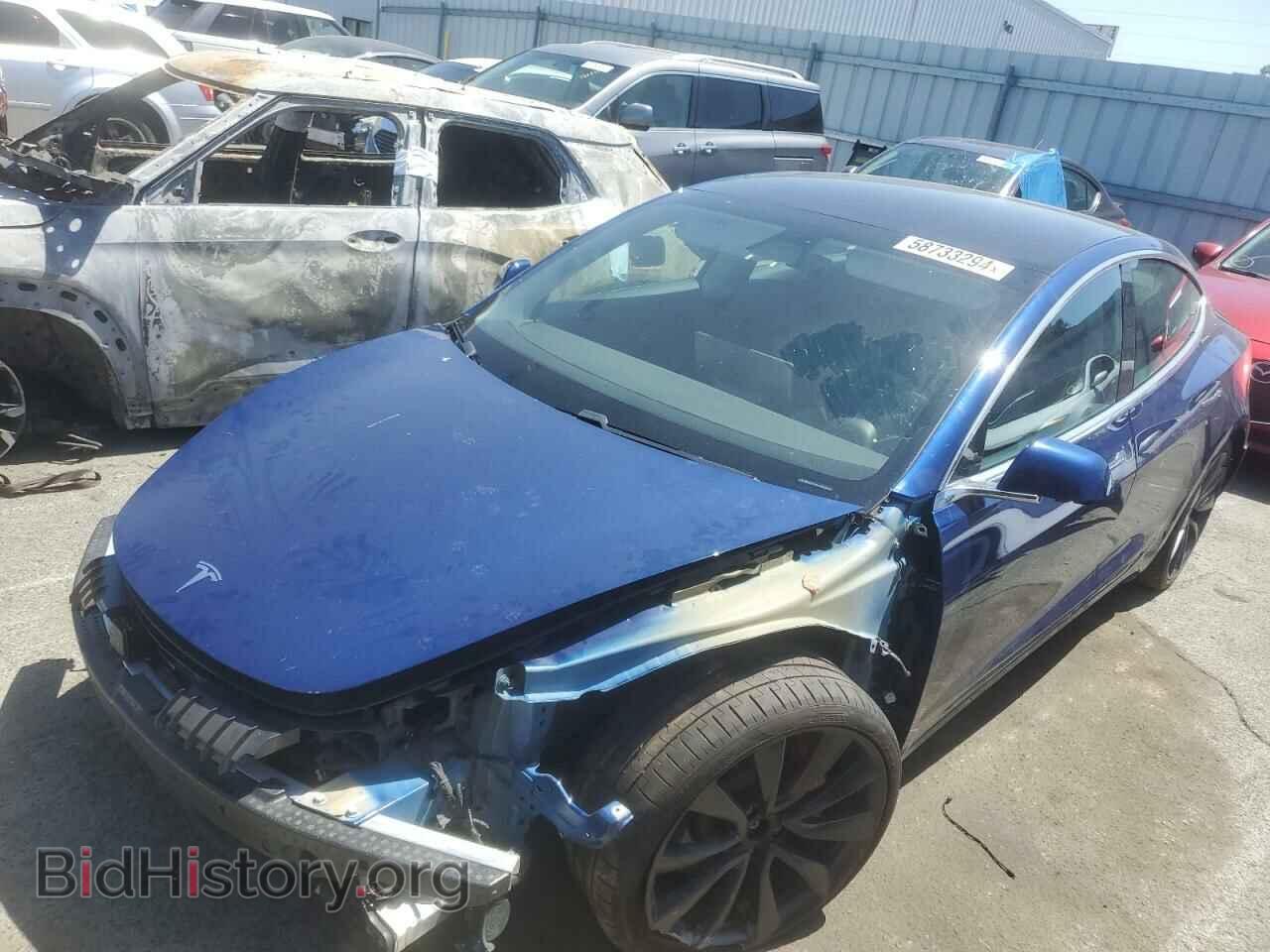 Фотография 5YJ3E1EC1LF647035 - TESLA MODEL 3 2020
