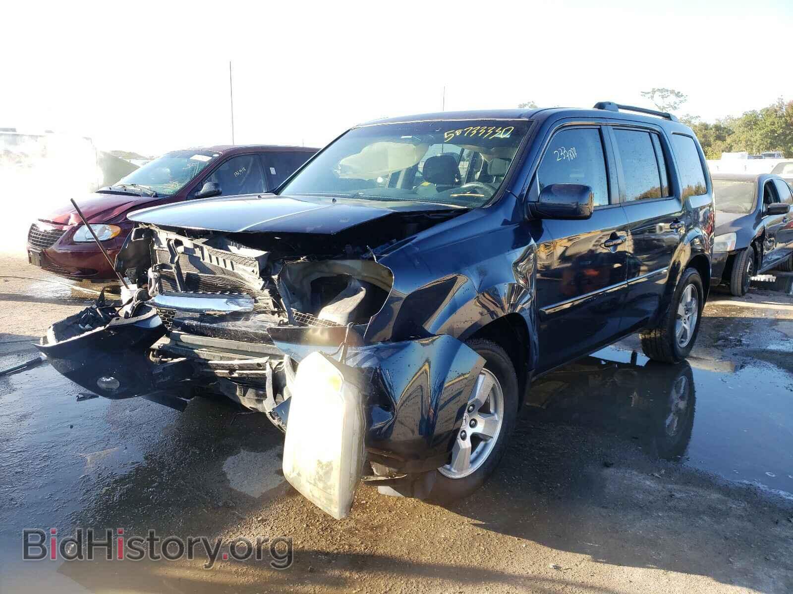 2009 HONDA PILOT - VIN: 5FNYF38499B001818 - Фото 2