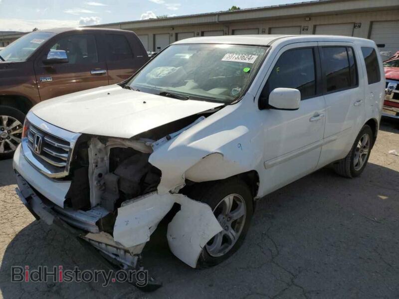 2013 Honda PILOT EXL (VIN 5FNYF3H59DB008740) — фото 1 из 12, Copart, повреждение: передняя часть