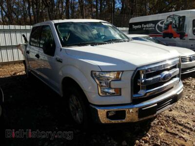 2017 Ford F150 F150 Super, white — VIN 1FTEW1CF9HFB22780, Copart