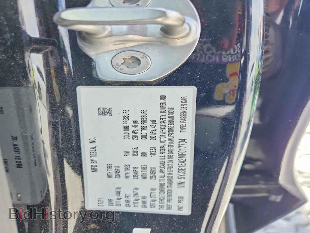 2021 TESLA MODEL 3 - VIN: 5YJ3E1EA2MF017704 - Photo 12