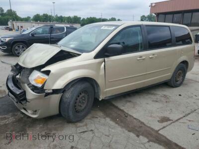2010 Dodge CARAVAN SE, gold — VIN 2D4RN4DEXAR326873, Copart