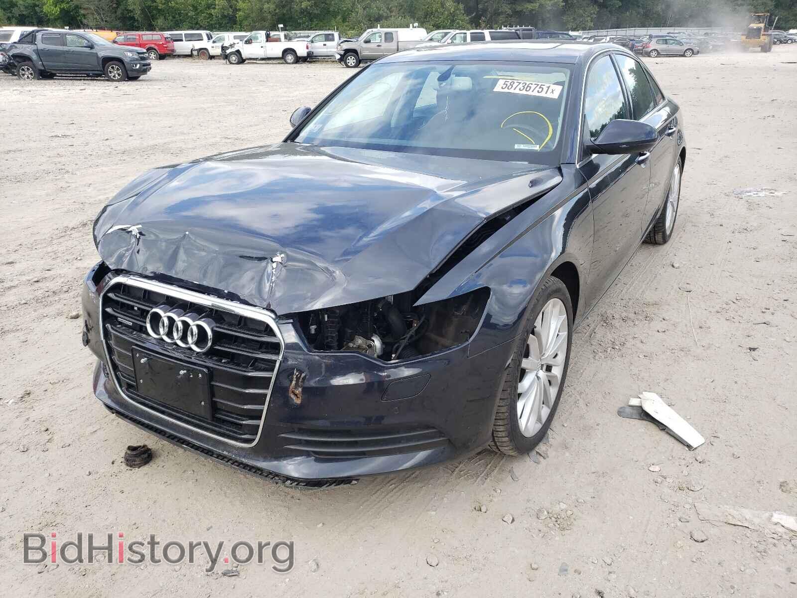 2014 AUDI A6 - VIN: WAUGFAFC8EN124285 - Photo 2