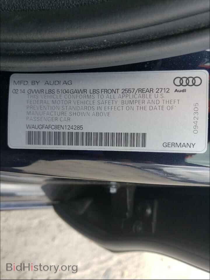 2014 AUDI A6 - VIN: WAUGFAFC8EN124285 - Photo 10
