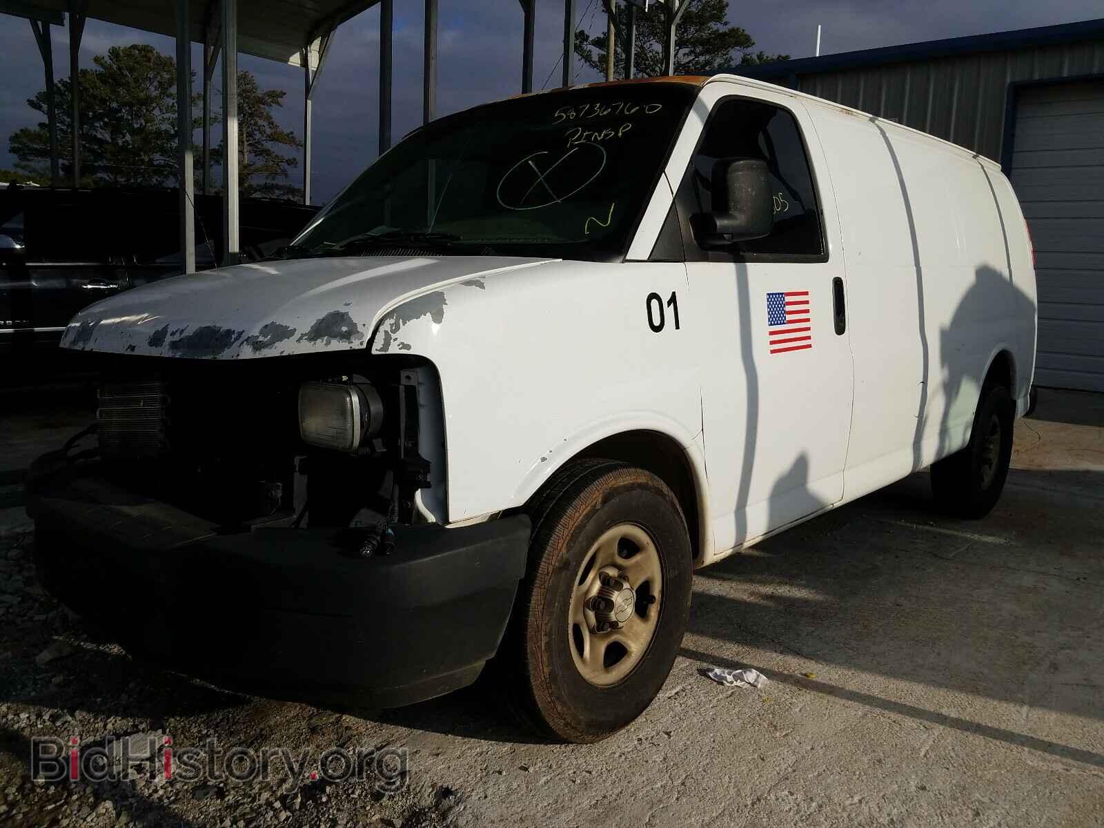 2007 CHEVROLET EXPRESS - VIN: 1GCFG15X771161810 - Фото 2