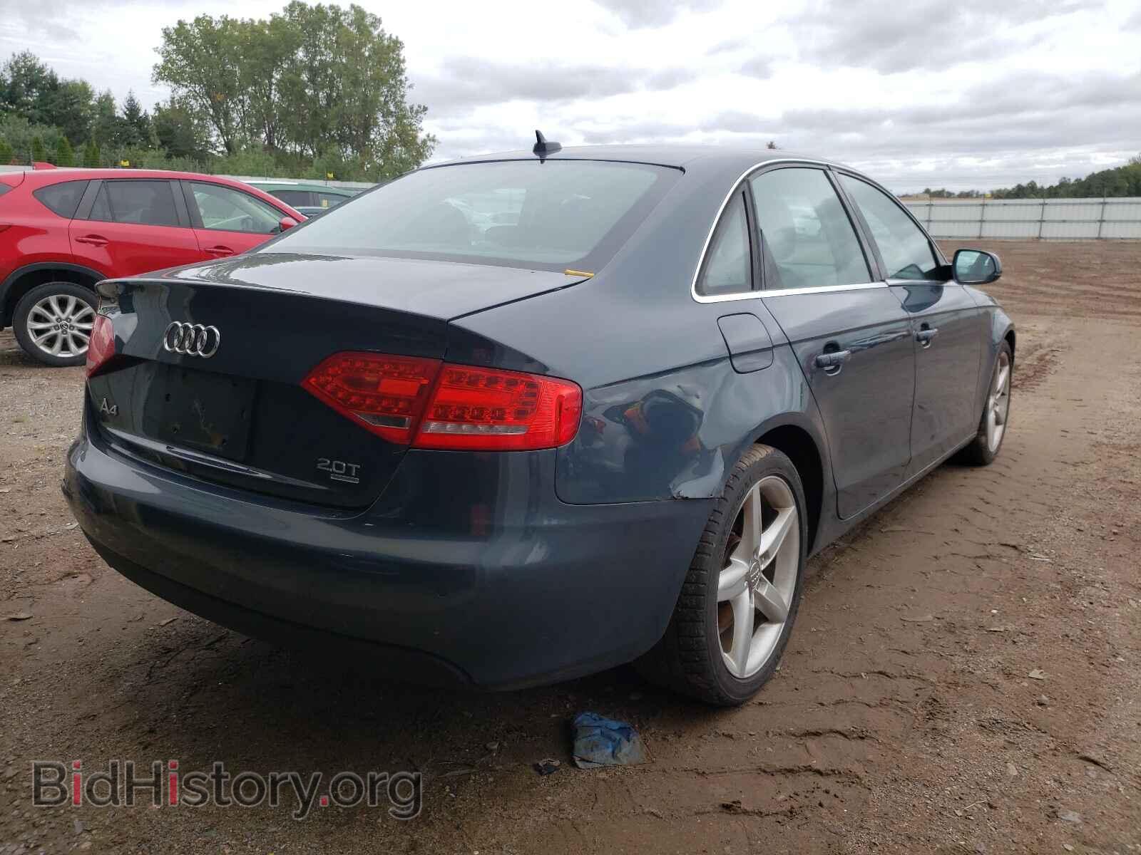 2011 AUDI A4 - VIN: WAUFFAFL7BN049585 - Photo 4
