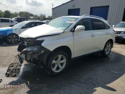 2012 Lexus RX350 350, white — VIN 2T2BK1BAXCC150931, Copart