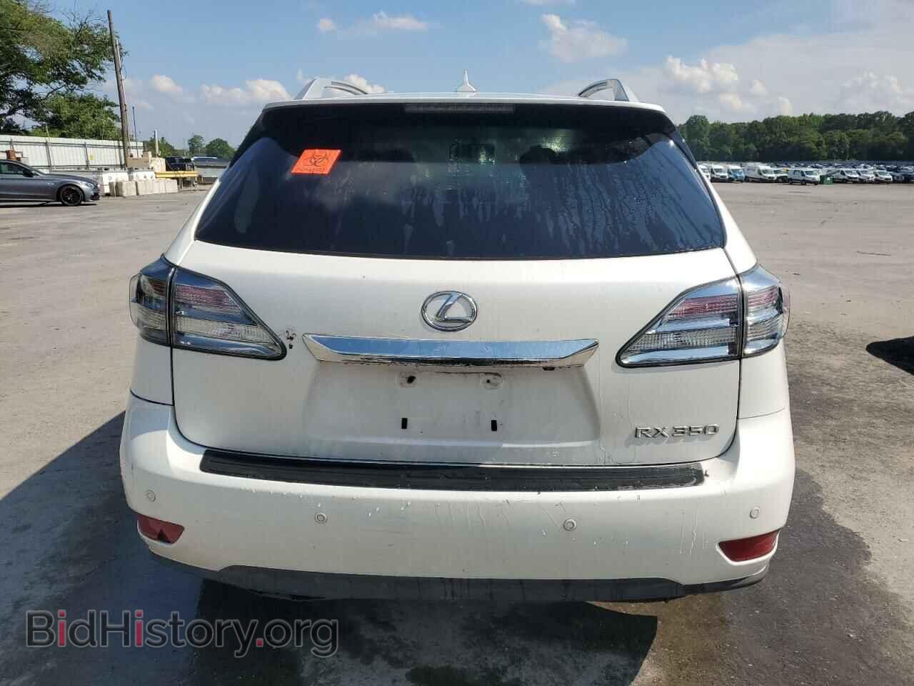 2012 LEXUS RX350 - VIN: 2T2BK1BAXCC150931 - Фото 6