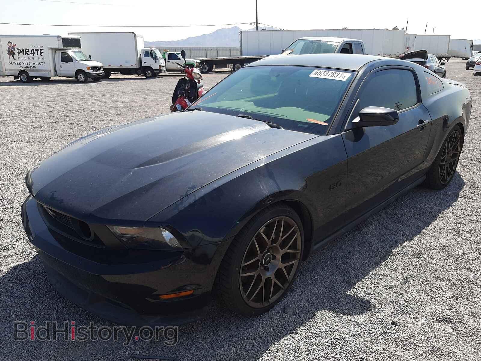 2012 FORD MUSTANG - VIN: 1ZVBP8CF6C5272852 - Фото 2
