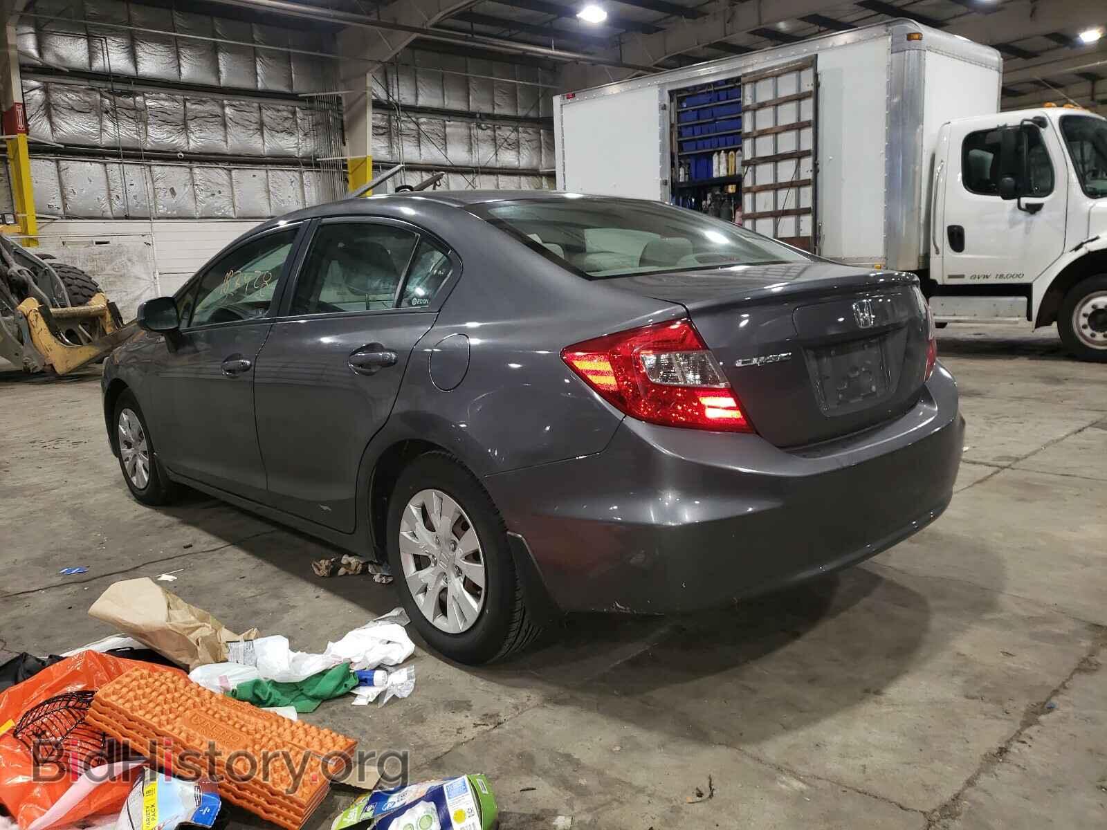 2012 HONDA CIVIC - VIN: 2HGFB2F51CH602782 - Фото 3