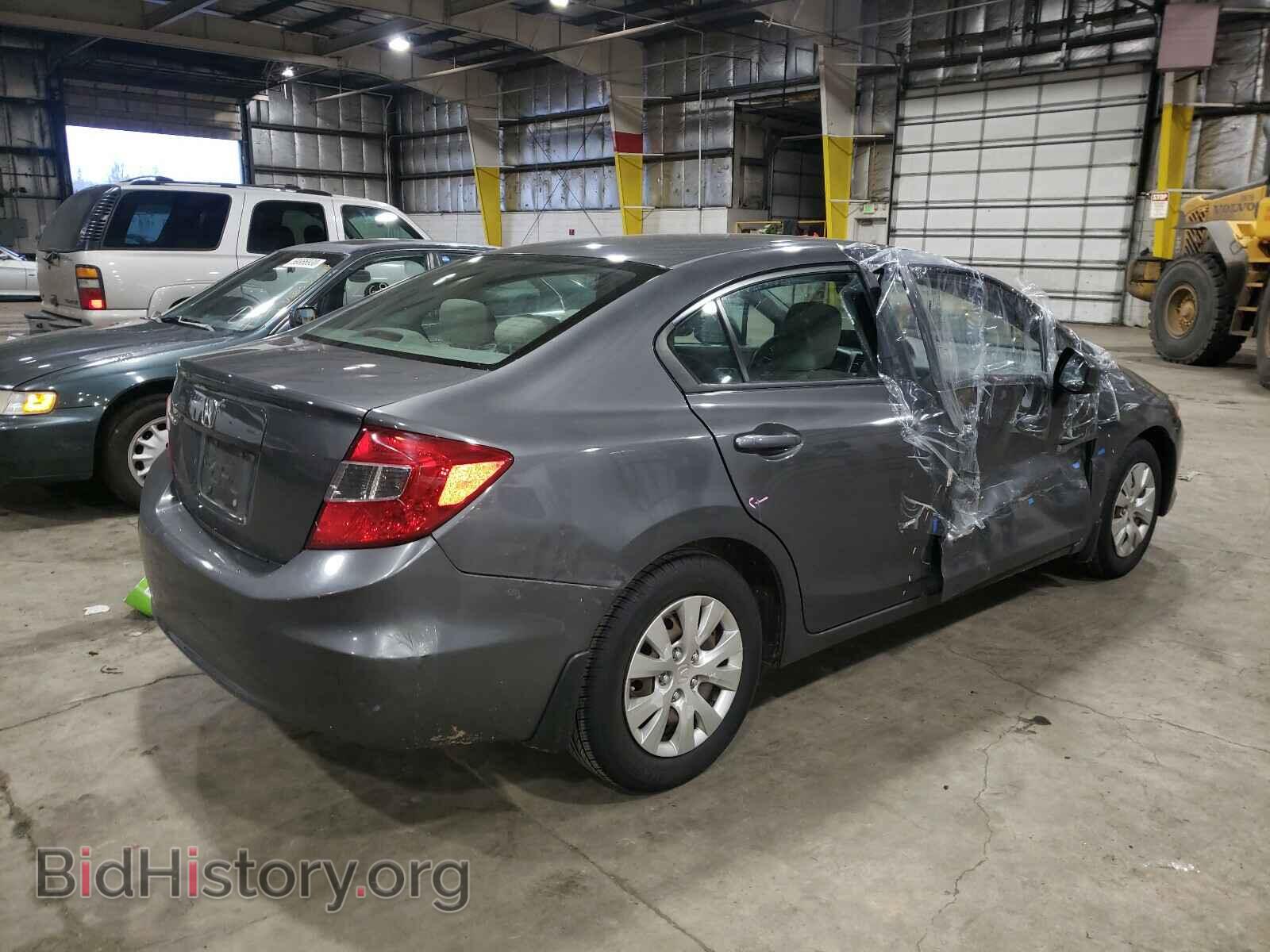 2012 HONDA CIVIC - VIN: 2HGFB2F51CH602782 - Фото 4
