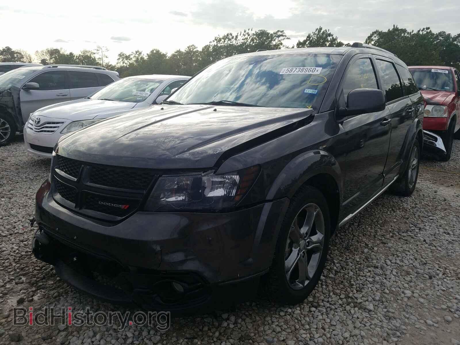 2017 DODGE JOURNEY - VIN: 3C4PDCGGXHT548321 - Фото 2