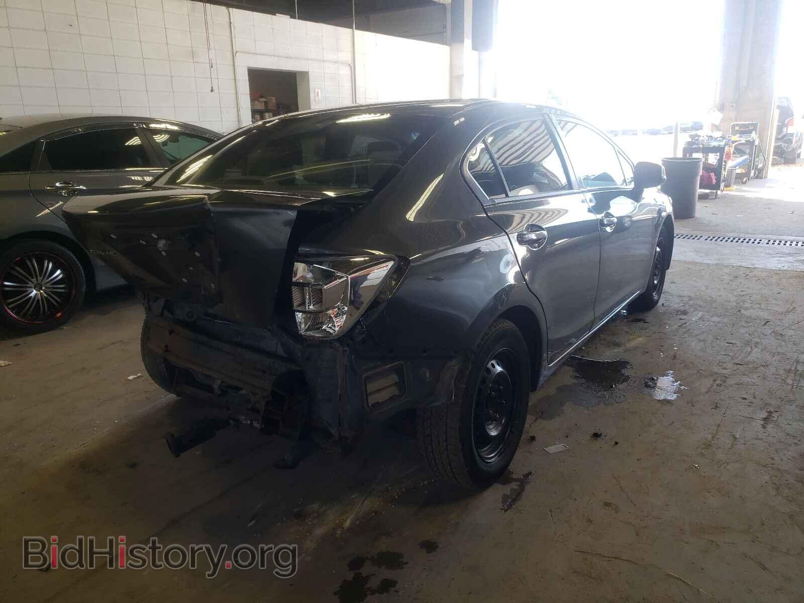 2012 HONDA CIVIC - VIN: 2HGFB2F52CH501850 - Фото 4