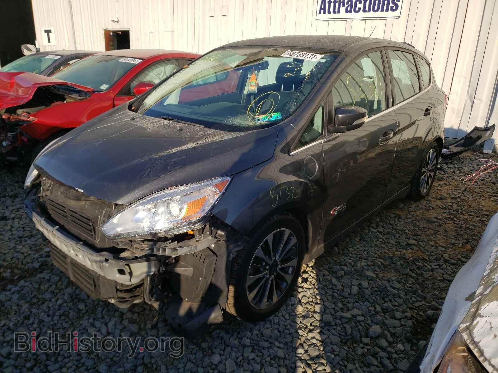 2017 FORD CMAX - VIN: 1FADP5FU3HL107449 - Фото 2