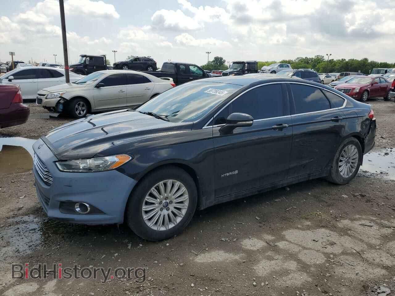 Photo 3FA6P0LU8DR320893 - FORD FUSION 2013