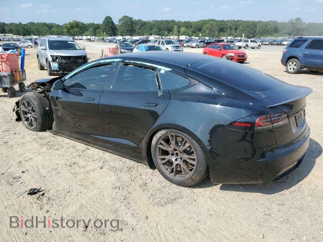 2022 TESLA MODEL S - VIN: 5YJSA1E69NF480136 - Фото 2