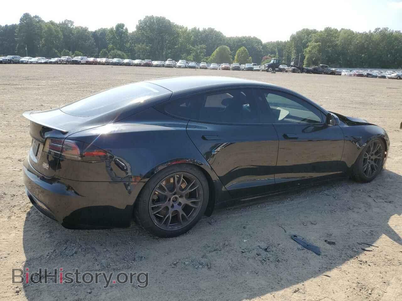 2022 TESLA MODEL S - VIN: 5YJSA1E69NF480136 - Фото 3