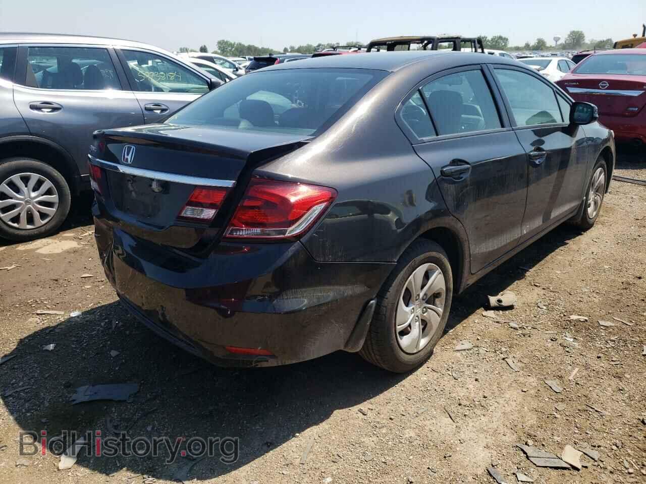 2013 HONDA CIVIC - VIN: 19XFB2F55DE027694 - Фото 3