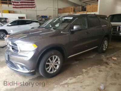 2018 Dodge DURANGO SXT, серый — VIN 1C4RDJAG6JC134234, Copart