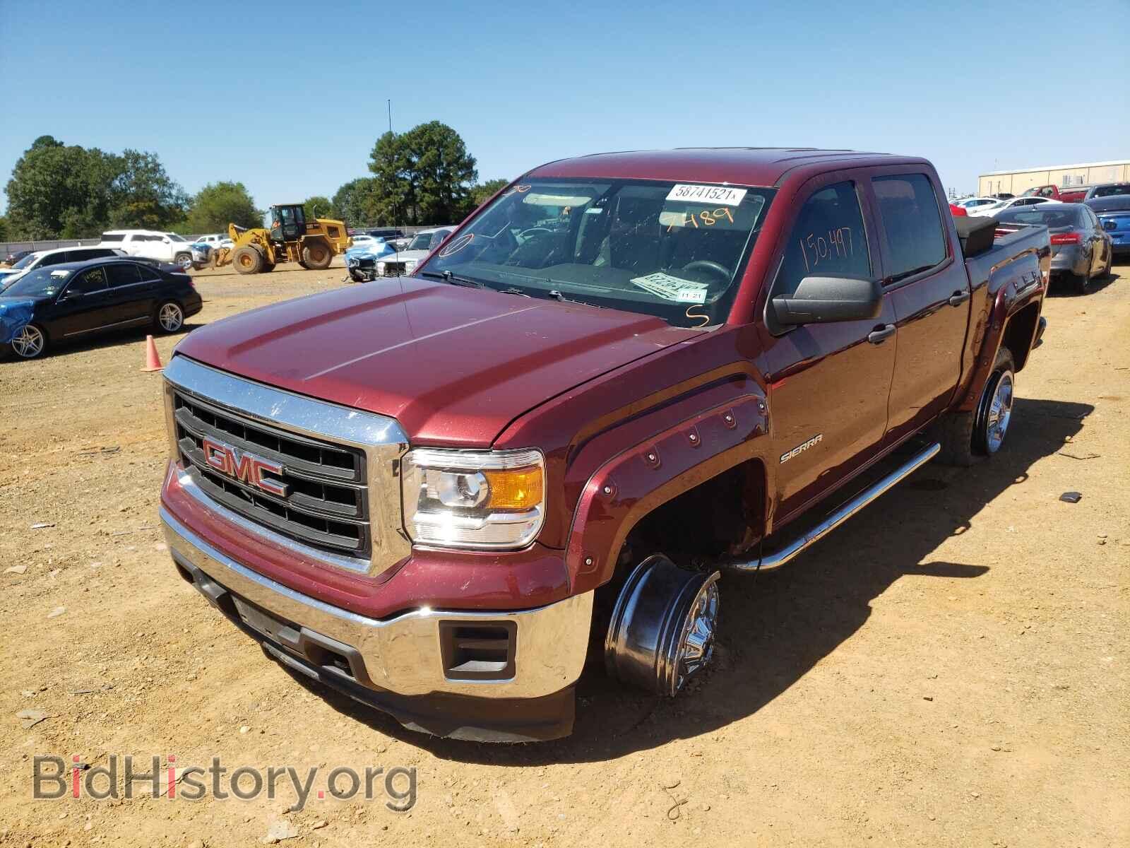 2014 GMC SIERRA - VIN: 3GTU2TEC2EG137489 - Фото 2