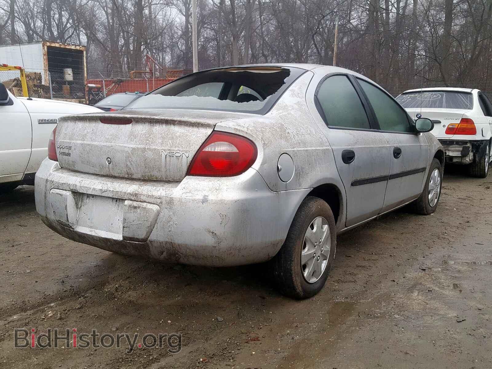 2005 DODGE NEON - VIN: 1B3ES26C65D188733 - Фото 4