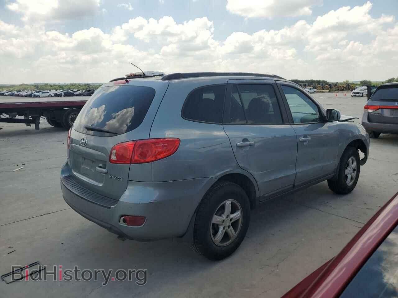 2008 HYUNDAI SANTA FE - VIN: 5NMSG13D38H210743 - Фото 3
