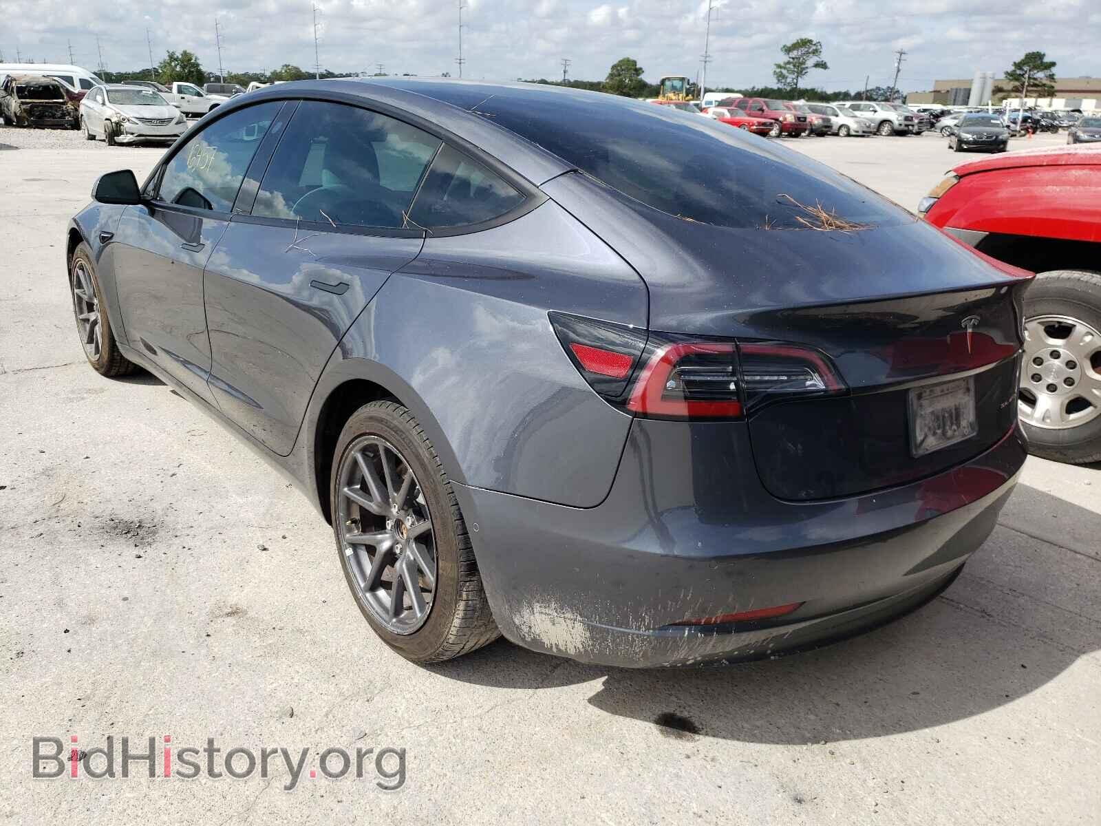2021 TESLA MODEL 3 - VIN: 5YJ3E1EB3MF858620 - Фото 3